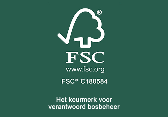 FSC certificaat Alvero Kantoormeubelverhuur